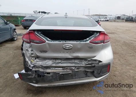 2019 Hyundai Ioniq Hybrid Blue from USA, damaged, VIN KMHC65LC6KU106930
